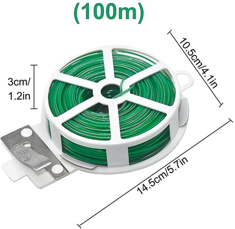 Garden Ties For Plants, Garden Twine Tension Wire Twist Ties With