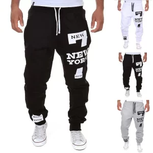 Men’s Active Joggers – Comfortable Drawstring Sweatpants for Sports & Daily Wear
