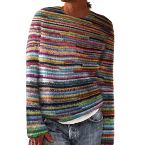Women’s Striped Knit Sweater