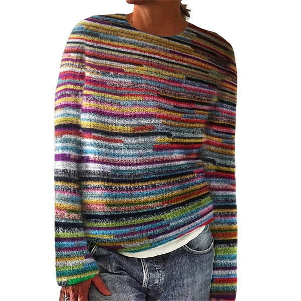 Women’s Striped Knit Sweater
